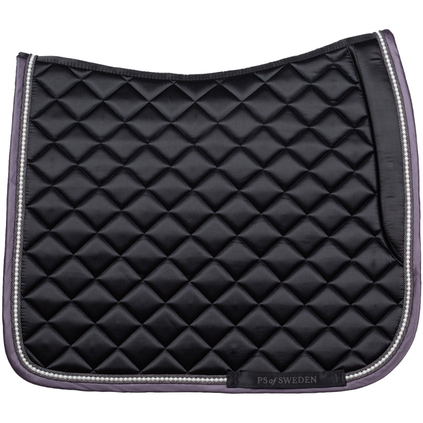 2025 PS Of Sweden Perle Monogramme Dressage Tapis De Selle 1110-155-990 - Black